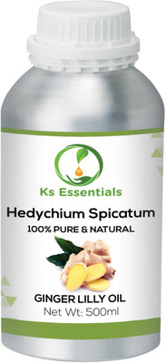 

Ks Essentials 100% Pure Ginger Lilly Oil Pure & Natural Essential Oil (500ml)(500 ml)