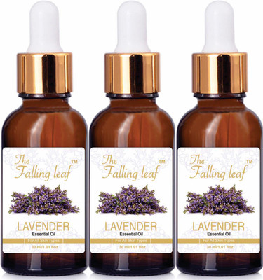 

the falling leaf LAVENDER PURE ESSENTIAL OIL (PACK OF 3) (30ML EACH)(30 ml)