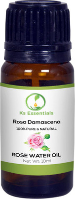 

Ks Essentials 100% Pure Rose Water Pure Facial Toner Cleanser Undiluted (10ml)(10 ml)