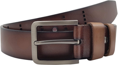 

baluchi Men Casual, Party Brown Genuine Leather Belt