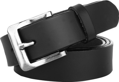 

Indian Fashion Men Formal Black Genuine Leather Belt