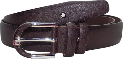 

Forty Hands Men Casual Brown Genuine Leather Belt