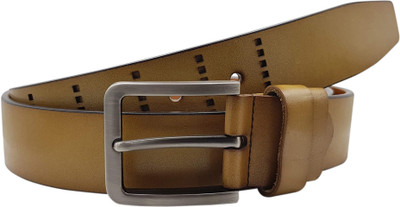 

baluchi Men Casual, Party Beige Genuine Leather Belt