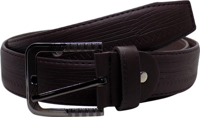 Forty Hands Men Casual Brown Artificial Leather Belt