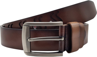 

baluchi Men Casual, Formal Brown Genuine Leather Belt