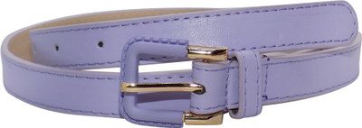 

Forty Hands Women Casual Purple Artificial Leather Belt