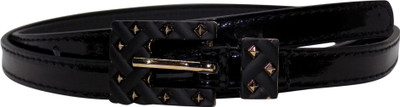 

Forty Hands Women Casual Black Artificial Leather Belt