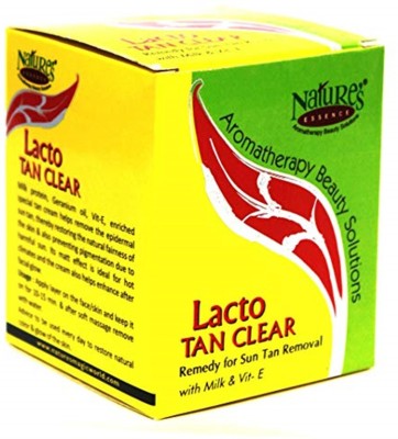 Nature's Essence Lacto Tan Clear Remedy For Sun Tan Removal Cream 100g(100 g)