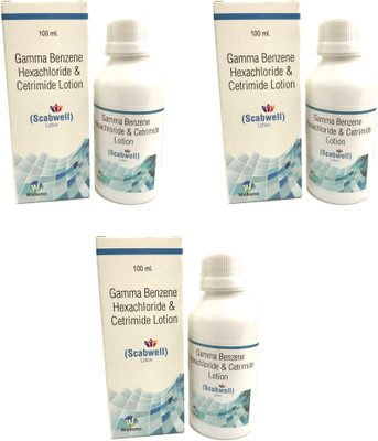 

wellona pharma gamma benzene hexachloride and cetrimide lotion(300 ml)