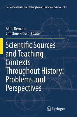 Scientific Sources and Teaching Contexts Throughout History: Problems and Perspectives(English, Paperback, unknown)