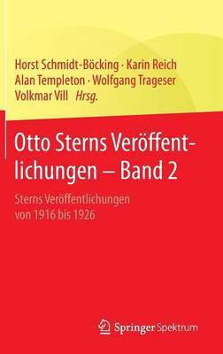 Otto Sterns Veroeffentlichungen - Band 2(German, Hardcover, unknown)