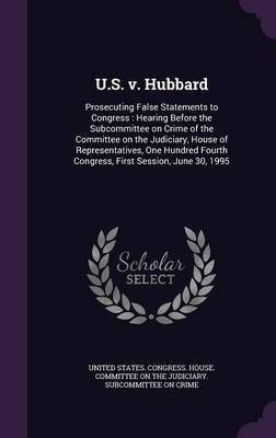 U.S. v. Hubbard(English, Hardcover, unknown)