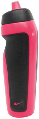 

Nike SPORT WATER BOTTLE 570 ml Sipper(Pack of 1, Purple), Vivid pink/black