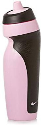 

Nike SPORT WATER BOTTLE 570 ml Sipper(Pack of 1, Pink), Perfect pink/black