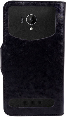 CHAMBU Flip Cover for BSNL Penta Smart PS501(Black, Shock Proof)