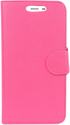 CHAMBU Flip Cover for BSNL Penta Smart PS501(Pink, Shock Proof)