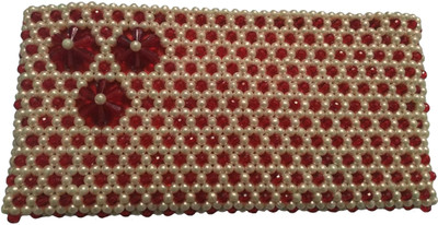 

Rosy Casual, Party Red Clutch