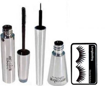 

Longlasting Eyelashes, With Brook Candy Eyeliner & Mascara(Set of 3)