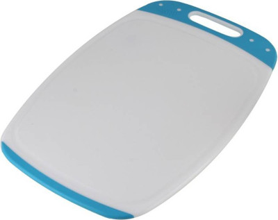 Ganesh Kitchenware New Chopper Multi Plastic Cutting Board(White Pack of 1 Dishwasher Safe)