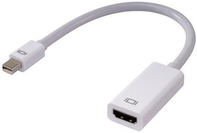 

Allnext TV-out Cable Mini DP to HDMI Adapter Cable 1080P Mini Displayport to HDMI for Macbook Pro Air iMAC Thunderbolt PC Laptops(White, For Laptop)