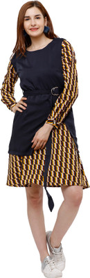 Tokyo Talkies Women Maxi Yellow Midi/Calf Length Dress
