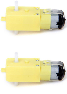 

KitsGuru BO 3-12V DC 100 RPM GEARED MOTOR (Set of 2) Electronic Components Electronic Hobby Kit
