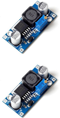 

KitsGuru XL6009 Adjustable DC-DC Step-up Boost Power Converter Module (Set of 2) Electronic Components Electronic Hobby Kit