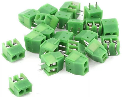 

Sosan 2 Pin PCB mountable Screw Terminal Block Connector 10 Pc Interconnect Electronic Hobby Kit