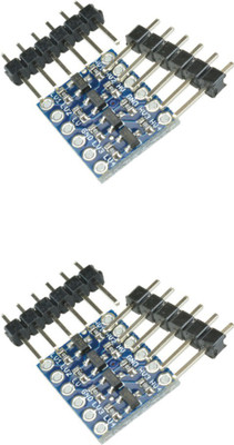 

KITSGURU 5V to 3.3V IIC I2C Logic Level Converter Module for Arduino (Set of 2) Electronic Components Electronic Hobby Kit