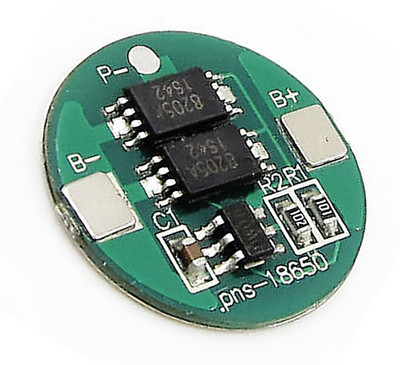 

TCS 18650 Lithium Li-ion Battery Dual MOS Battery Protection Board for 3 Detection Circuit Diy Kit Electronic PCB Board Module Power Supply Electronic Hobby Kit