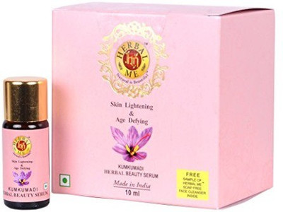 

Herbal Me KUMKUMADI Oil & Beauty Serum for Anti Aging and Radiating Skin 5 g