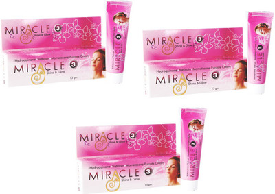 

labolia Miracle 3 fairness cream Shine & Glow pack of 3(45 g)