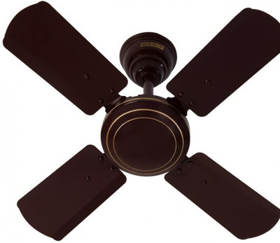 Eurolex (TM & © Owned by Usha Shriram Enterprises Pvt. Ltd. ) Bullet 4 Blade Ceiling Fan(Brown, Pack of 1)