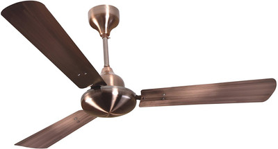Eurolex TM 3 Blade Ceiling Fan(Copper, Pack of 1), Brown