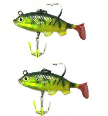 

Always Sporty Soft Bait Silicone Fishing Lure(Pack of 2, Size 8)