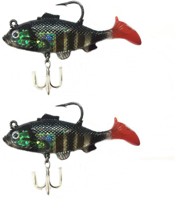 

Always Sporty Soft Bait Silicone Fishing Lure(Pack of 2, Size 8)