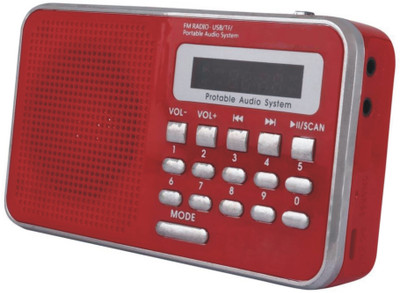 

grabit mp_GB BT 7-4 Fm radio support usb , memory card, aux in , recording FM Radio(Multicolor)