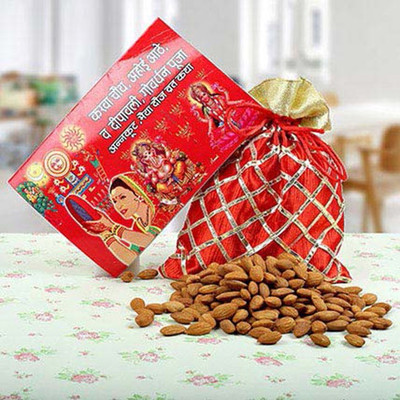 

Ferns N Petals katha book n almonds Combo(250 g)
