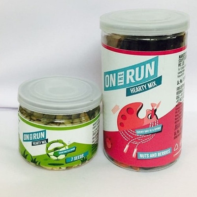 

On The Run OTR Savoury mix combo Combo(nuts & berries - 100 gms, seed mix 30 gms)