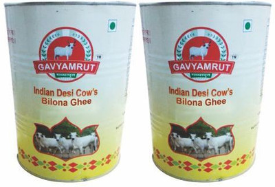 

Gavyamrut BILONA Desi GHEE PACK OF 2 2 kg Tin(Pack of 2)