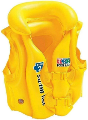 

GRYPTON INTEX My Baby Float Inflatable Swimming Pool Inflatable Pool Accessory(Yellow)