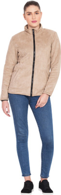 Deewa Full Sleeve Solid Women Jacket