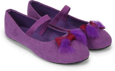 

Chalk by Pantaloons Girls Slip on Ballerinas(Purple
