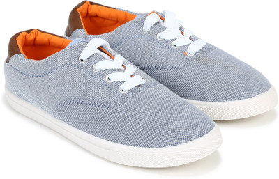 

Poppers by Pantaloons Boys Lace Sneakers(Light Blue