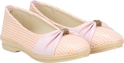 

calzino Girls Slip on Ballerinas(Pink