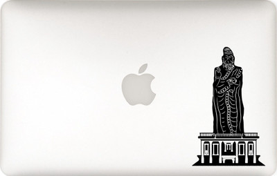 PEACOCKRIDE Thiruvalluvar High-Quality adhesive matte finish vinyl Laptop Skin Compatible for 15.1 inch(Theme: Famous Personalities)