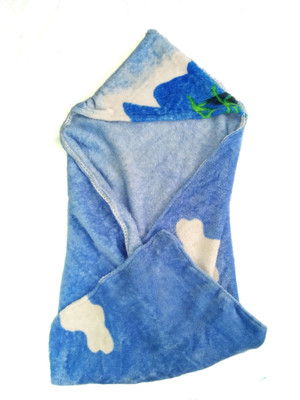 

Setu's Velvet Baby Sleeping Mat(White, Light Blue, Light blue;white