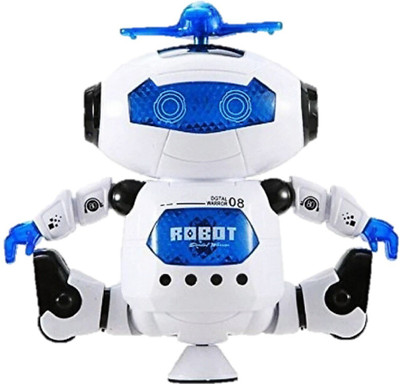 

Collectionmart Musical Naughty Dancing Robot with 4D Lights for Kids(Multicolor)