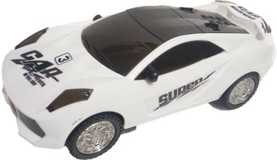 

Collectionmart Musical 3D R/C Racing Car for Kids(White)