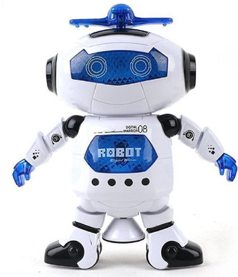 

CREATIVEVILLA DANCING ROBOT WITH 3D LIGHTS AND MUSIC CVPTMT15(White)